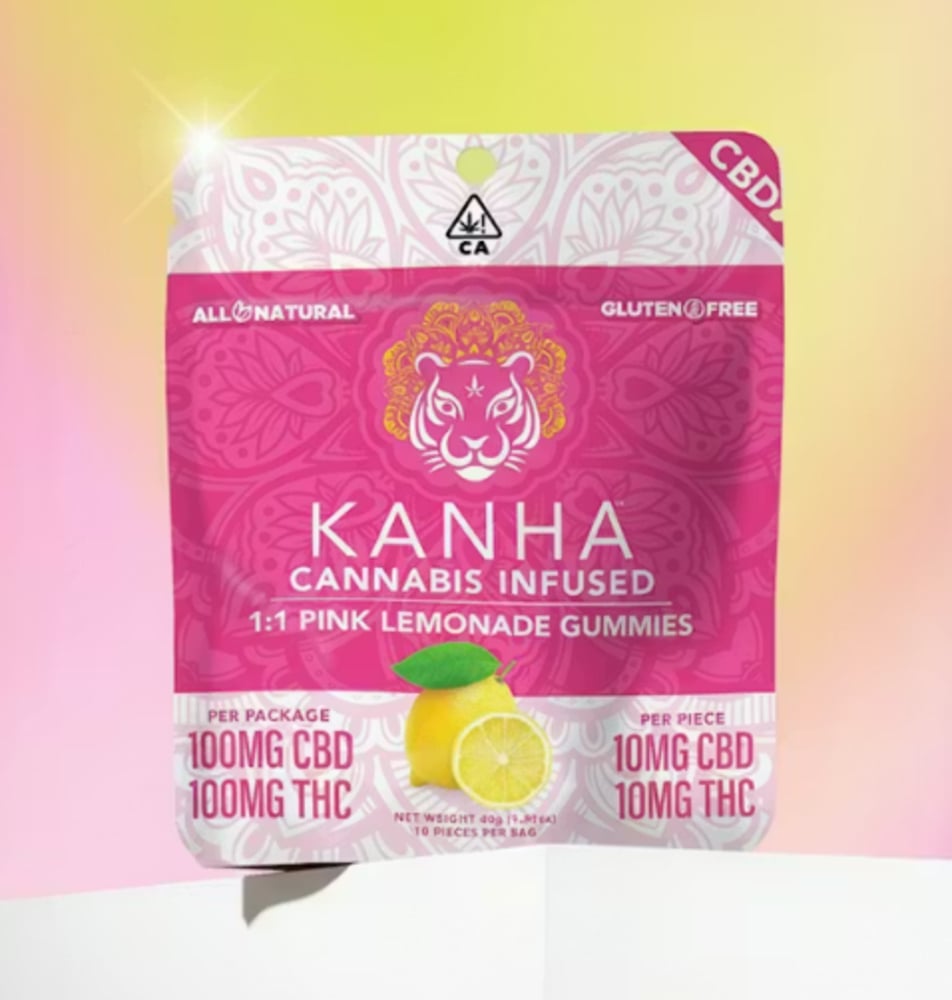 1:1 Pink Lemonade [10pk] (100mg CBD/100mg THC)