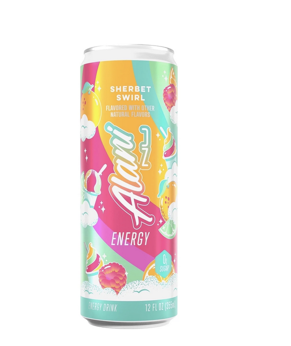 Alani Sherbet Swirl [200mg Caffeine] (12 fl. oz)
