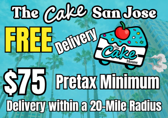 The Cake House - San Jose Marketing Banner