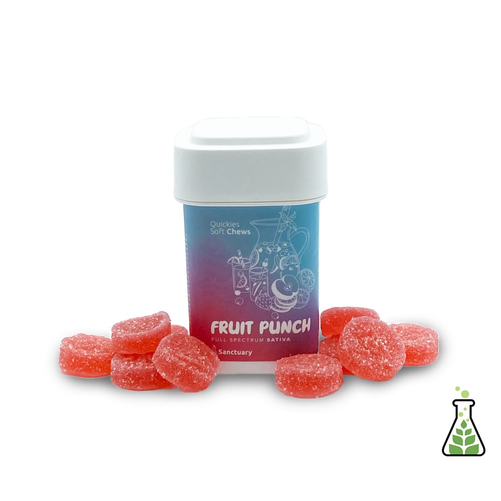 5mg Fruit Punch Fast Acting Full Spectrum Quickies 20pk
