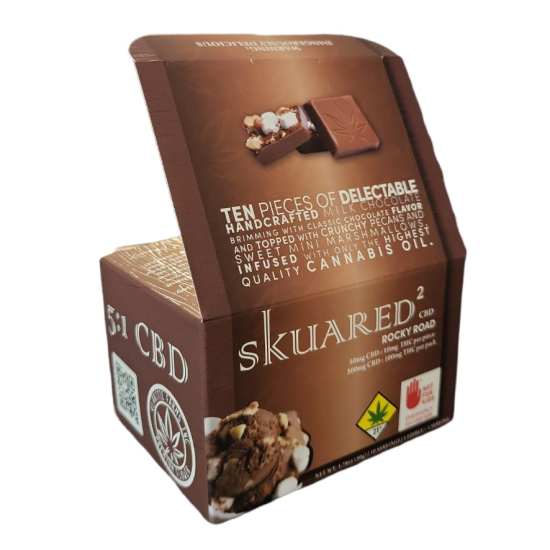 5:1 Rocky Road [10pk] (500mg CBD/100mg THC)