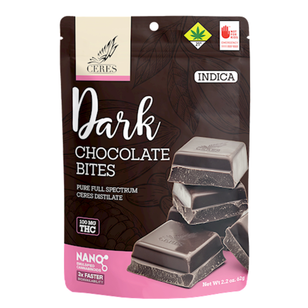Dark Chocolate - Indica [10pk] (100mg)