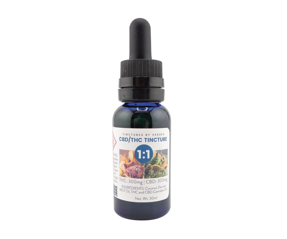 MED - Verdes Tincture 1:1 CBD:THC (H) 600mg