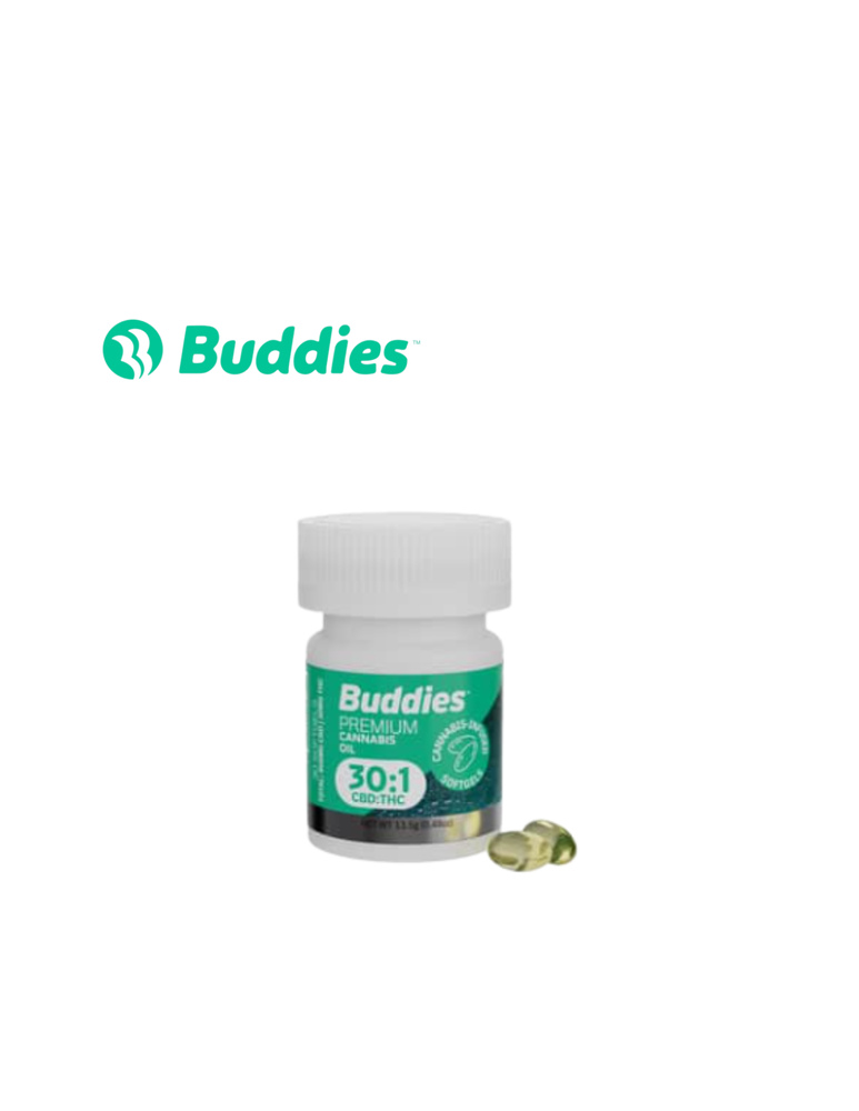 30:1 Cbd:Thc Softgels 30mg 30 Pack Capsules