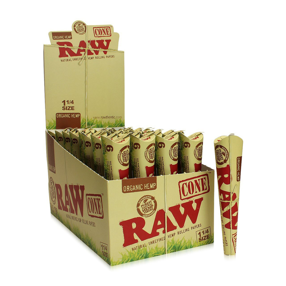 Organic Hemp Cones 1 1/4 [6pk]