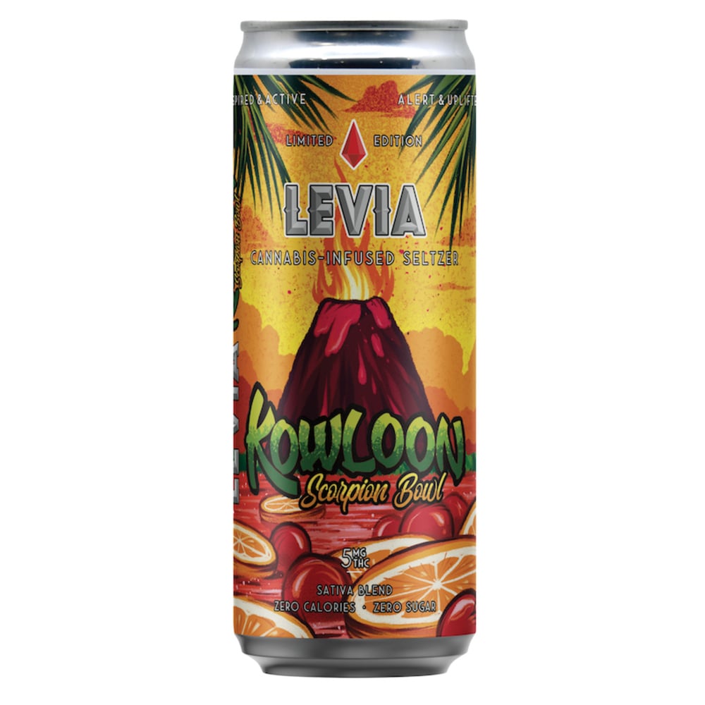 Levia - Kowloon Scorpion Bowl Sativa Seltzer (5mg)