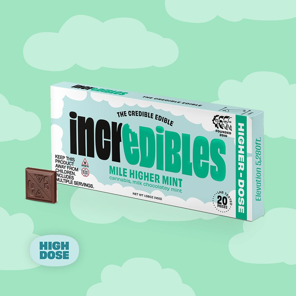 Incredibles - Mile Higher Mint Bar (500mg)