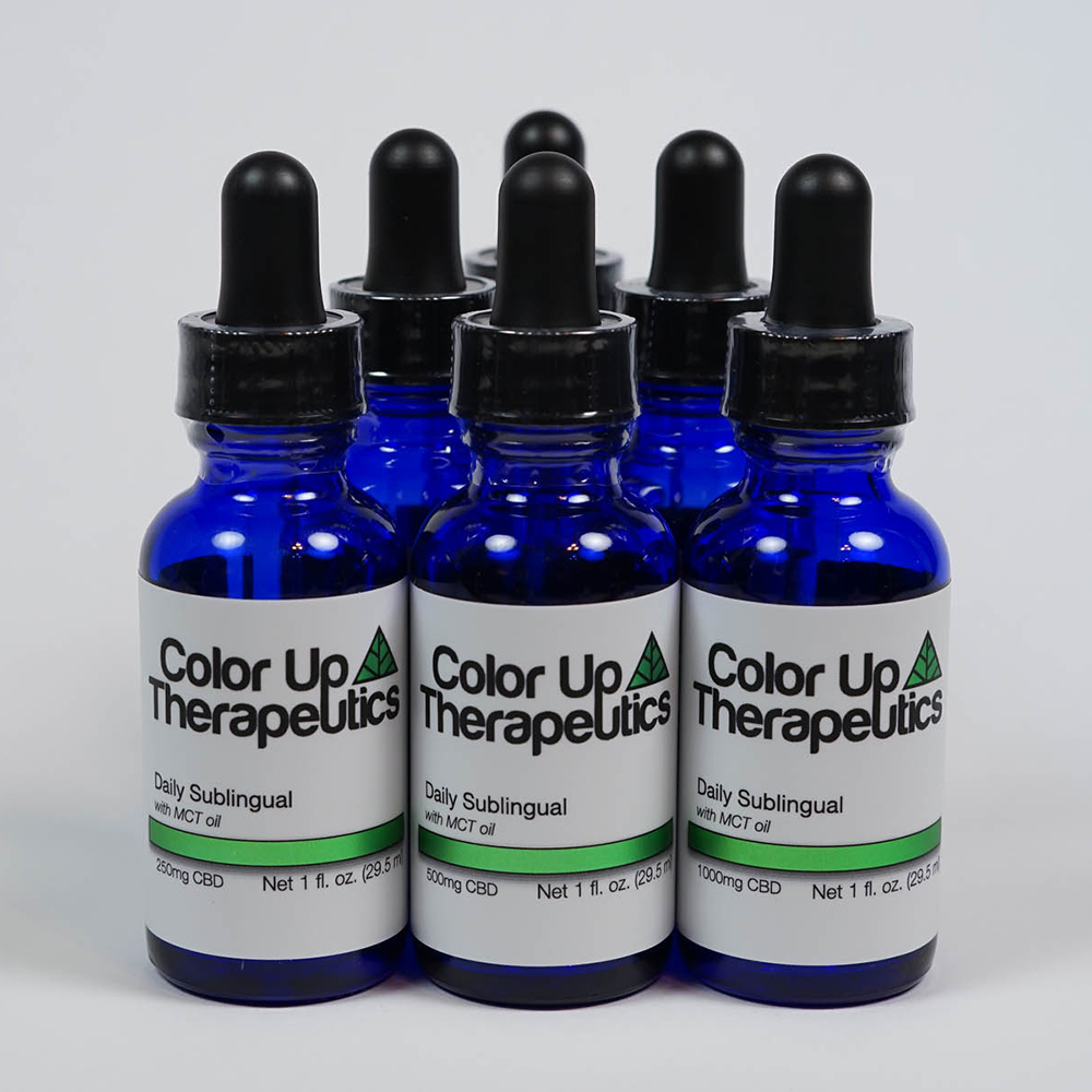 Daily (250mg) Color Up Therapeutics Human Sublingual Tincture Jane