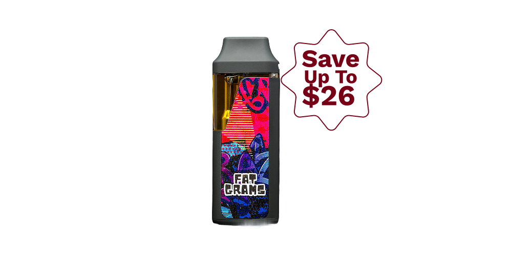 Save $15: 20% off Fat Grams 2g LR Vapes! special