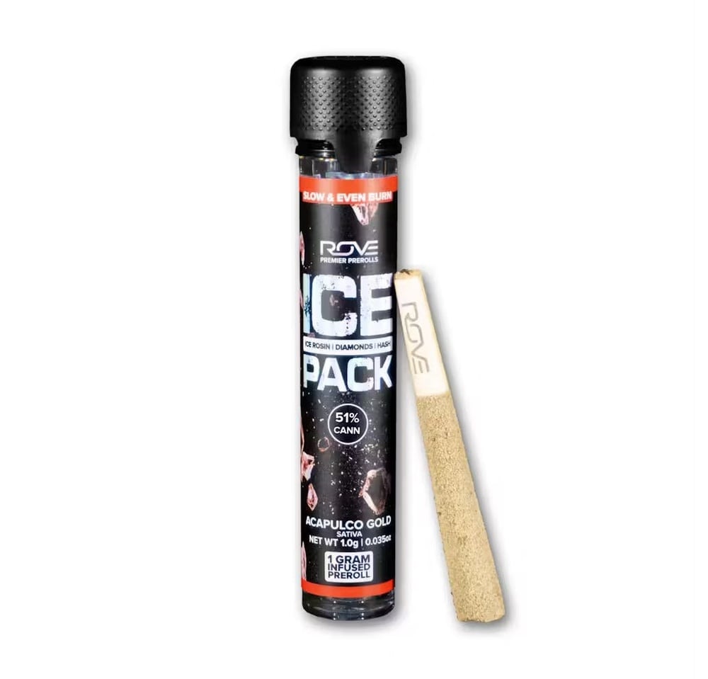 Acapulco Gold - Triple Infused Ice Pack (Rosin, Hash, and Diamonds) [1g]