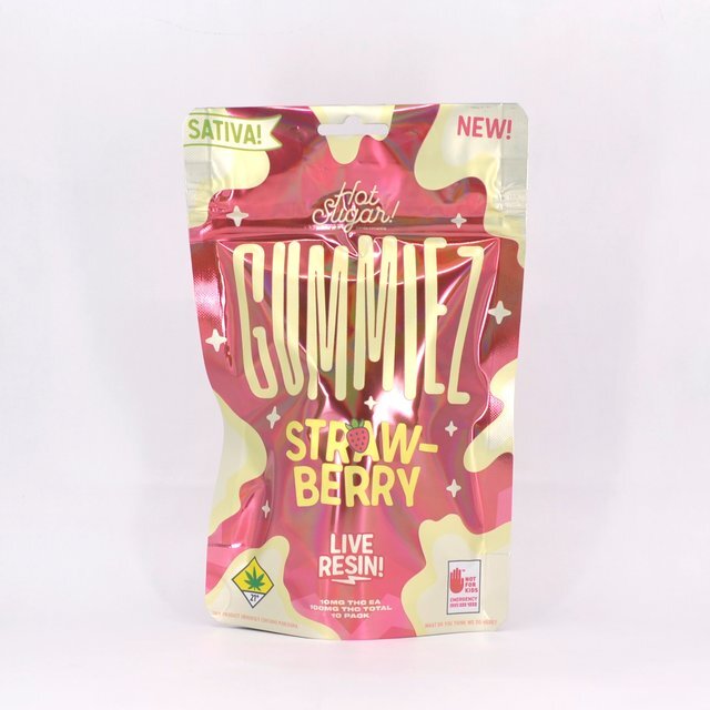 Strawberry - Sativa [10pk] (100mg)