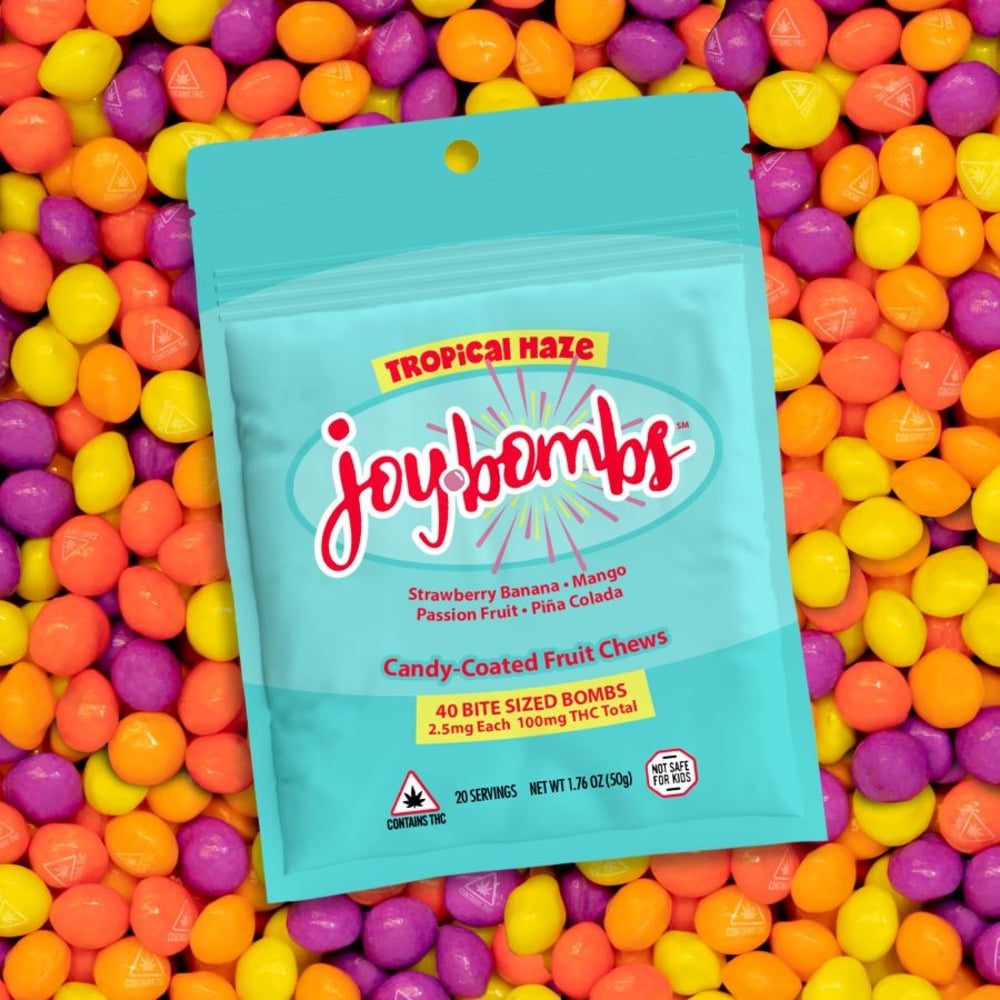 Joybombs - Tropical Haze Chews (100mg 40pk)