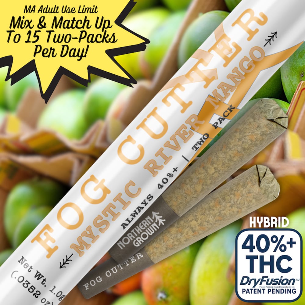 Fog Cutter - Mystic River Mango Infused Hydro Pre-Roll 0.5g 2pk (1g) Fog Cutter - Mystic River Mango Infused Hydro Pre-Roll 0.5g 2pk (1g)