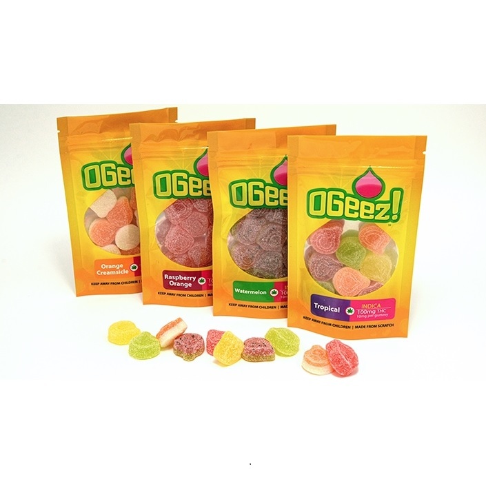Orange Creamsicle Sativa (300mg) OGeez! Gummies Jane