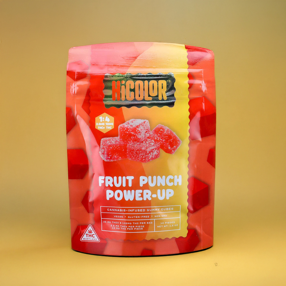 Shop 1:4 Fruit Punch [10pk] (25mg THCV/100mg THC) | Peake ReLeaf
