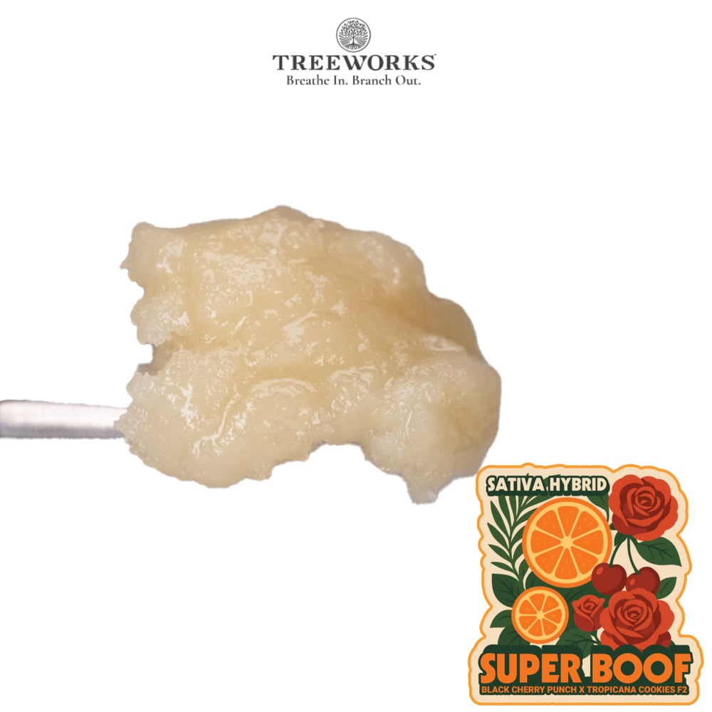 Treeworks  Super Boof Live Rosin