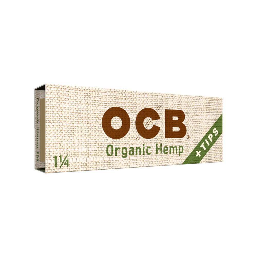 OCB® Organic Hemp Rolling Papers Tips