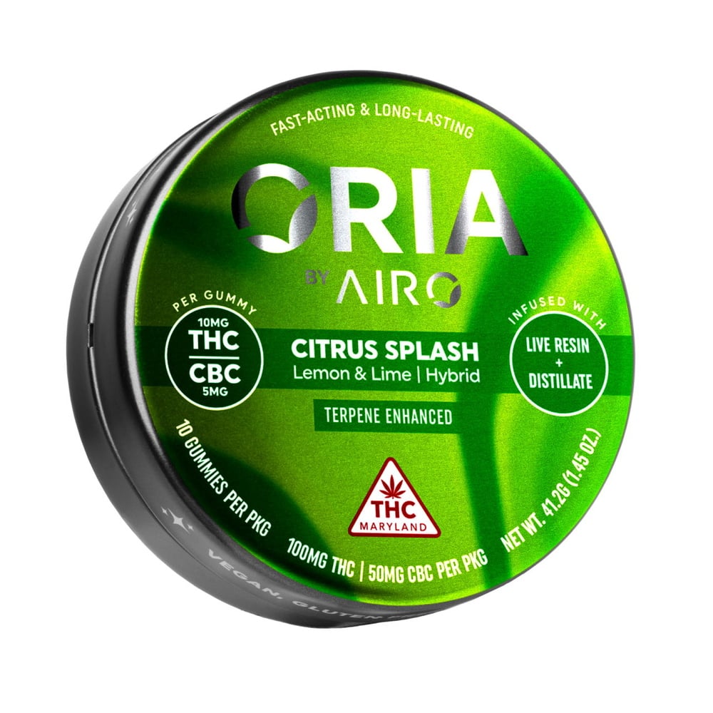 Citrus Splash - Lemon & Lime [10pk] (100mg THC/50mg CBC)