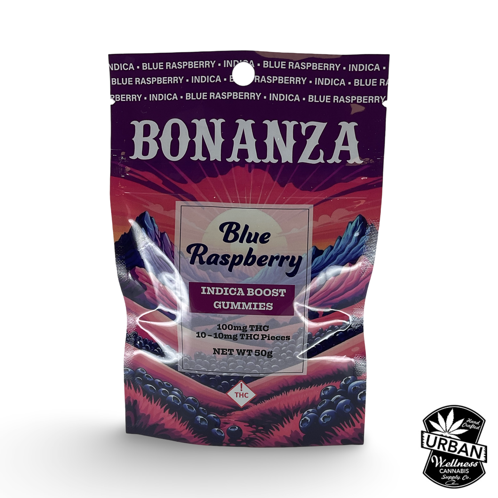 Blue Raspberry - Indica (100mg)