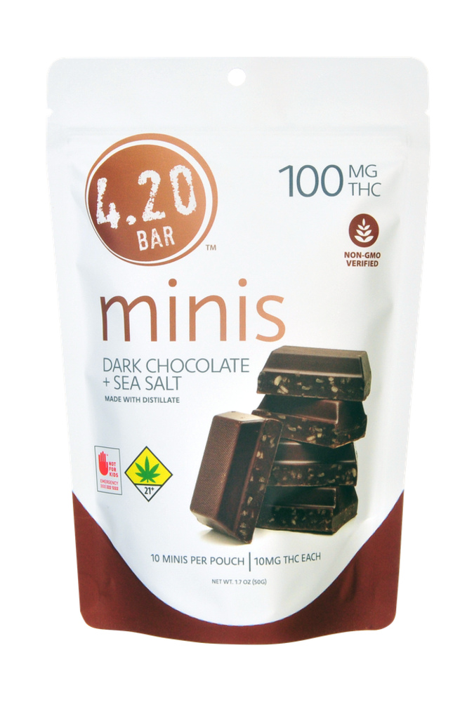 Dark Chocolate + Sea Salt [10pk] (100mg)