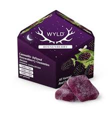 Boysenberry 1:1:1 CBD:CBN + Indica Enhanced Gummies | 100mg THC:CBD:CBN