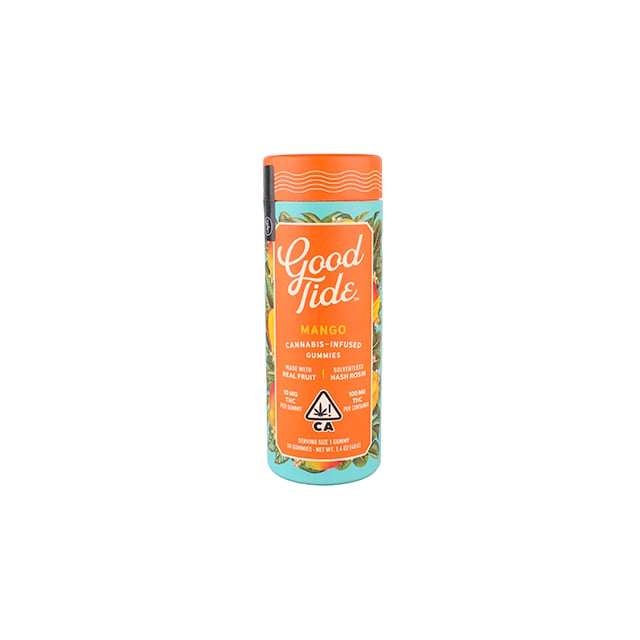 Mango Single-Strain Hash Rosin Gummies | Mellow | 100mg