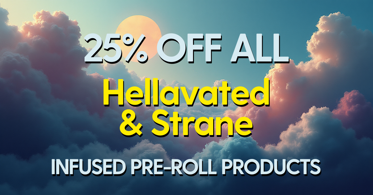 25% Off Hellavated & Strane Products special