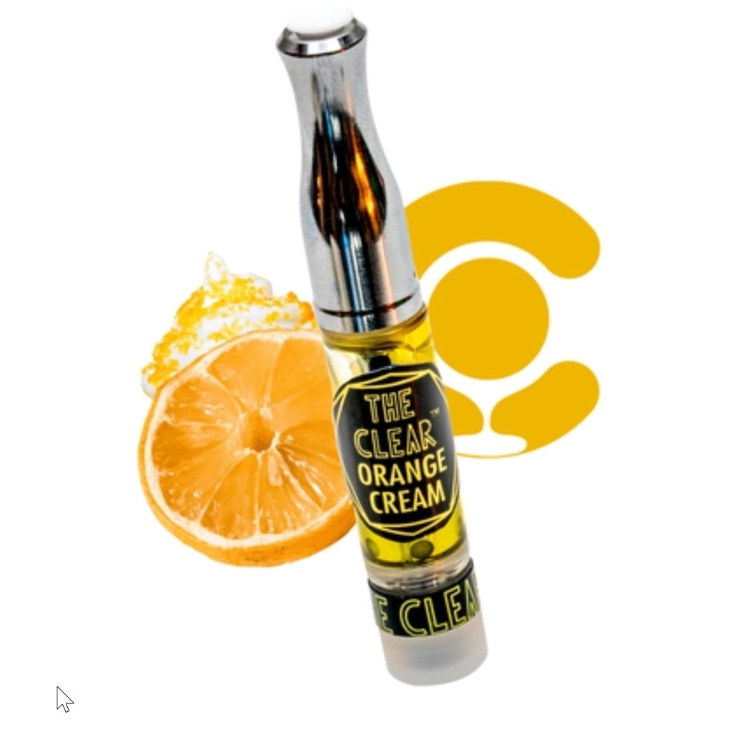 The Clear Original Cartridge 1000mg | Orange Cream The Clear Original Cartridge 1000mg | Orange Cream
