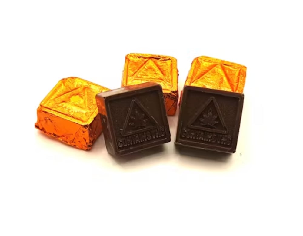 Chocolate Sea Salt Squares - Sativa [5pk] (50mg)