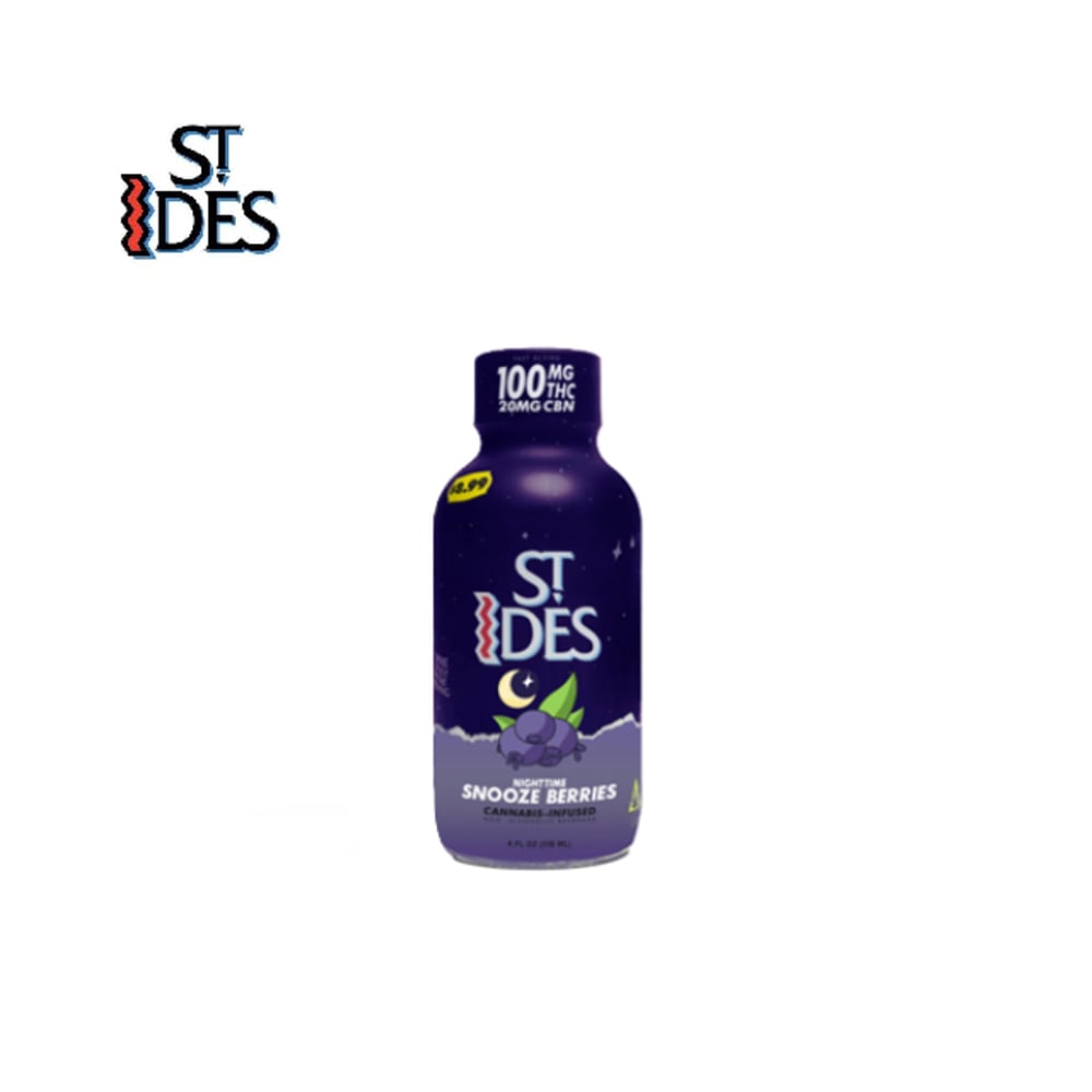 SNOOZE BERRIES 5:1 THC:CBN 100MG 4OZ SHOT