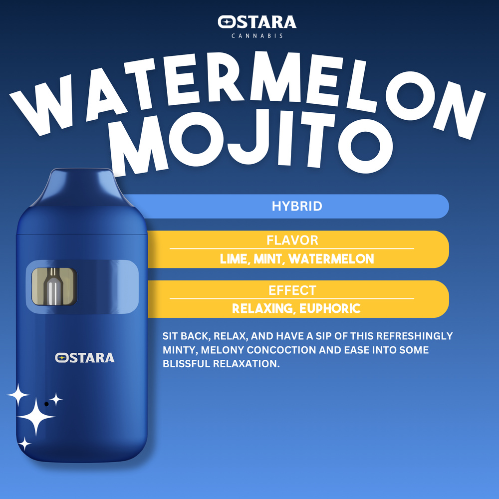 ostara disposable vape Menta en la Disco Fume x Nicky Jam