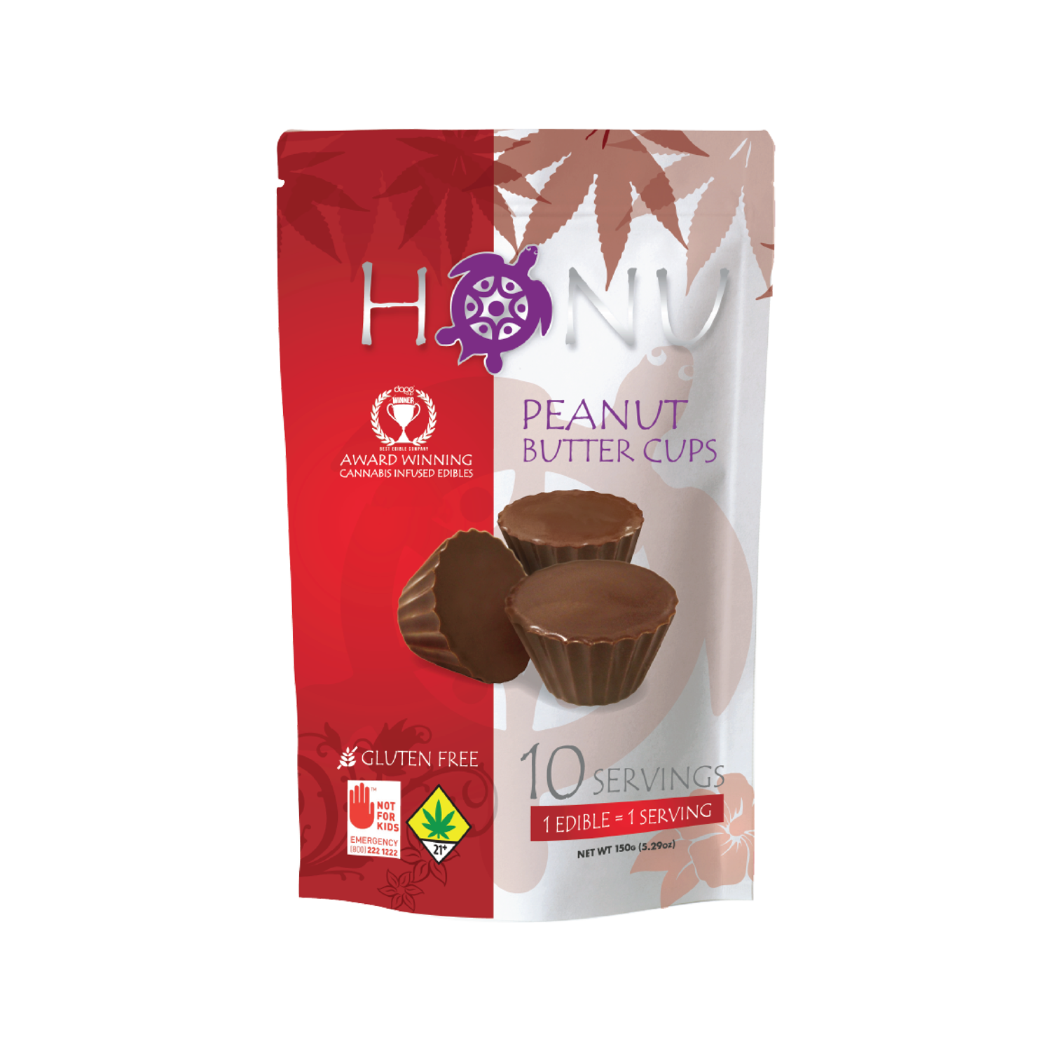 Peanut Butter Cups - Sativa [10pk] (100mg)