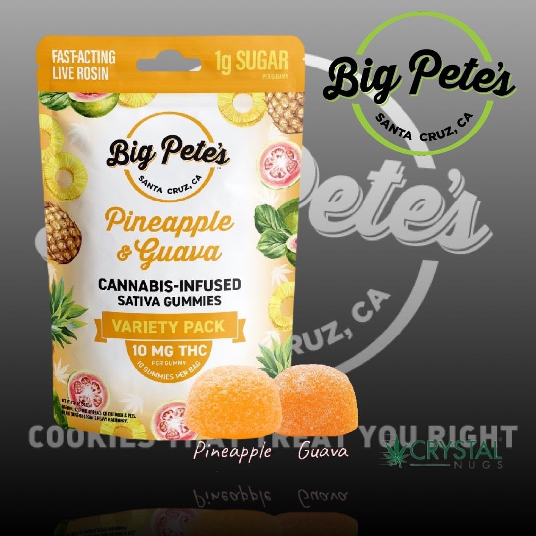 Pineapple & Guava - Sativa [10pk] (100mg)