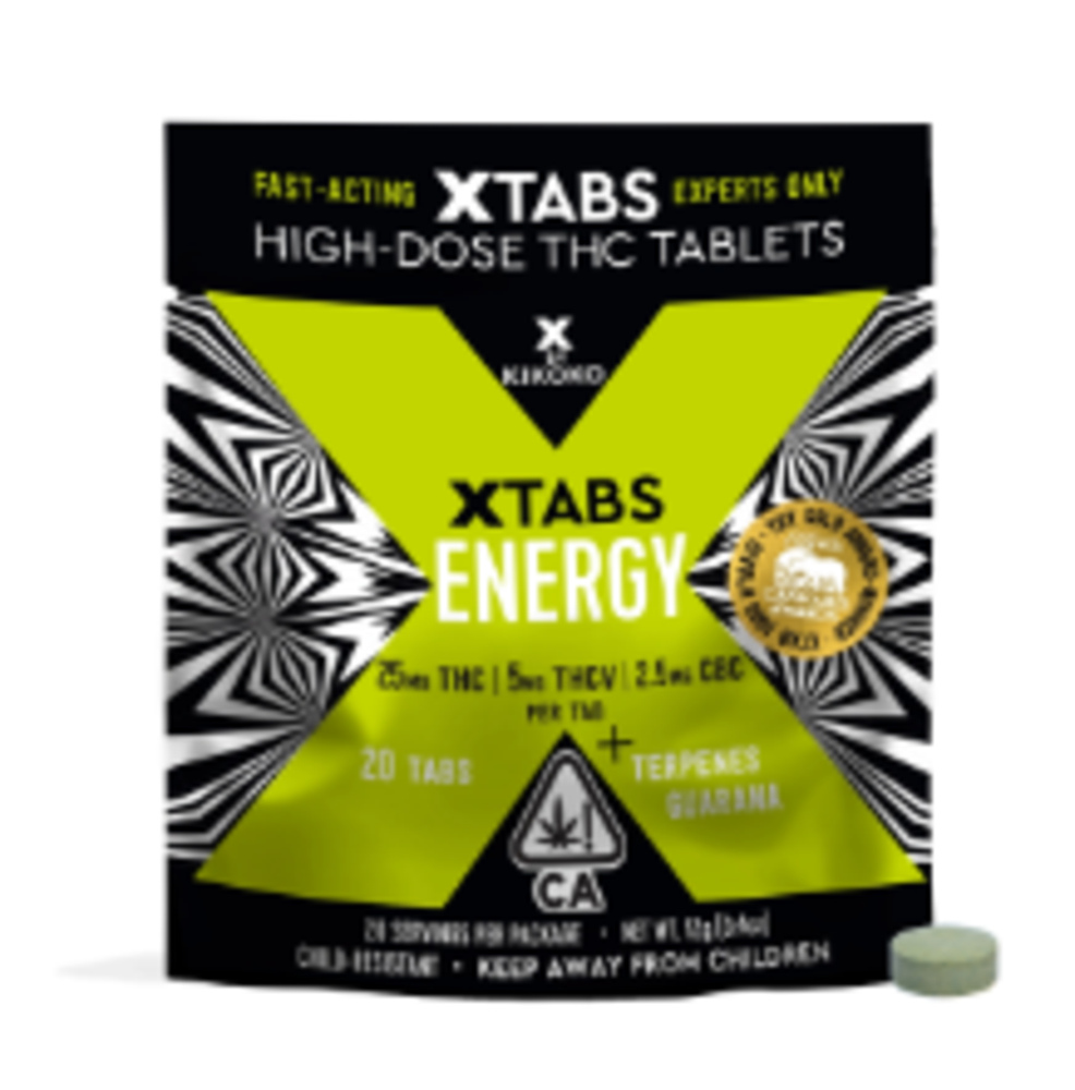 Energy [20pk] (500mg THC/ 100mg THCV/ 50mg CBC)
