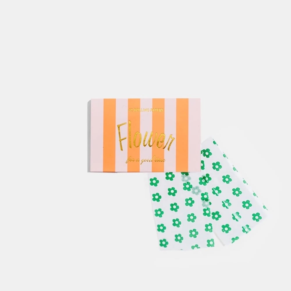 Edie Parker - Leaf Green Rolling Papers 1 1/4 Edie Parker - Leaf Green Rolling Papers 1 1/4