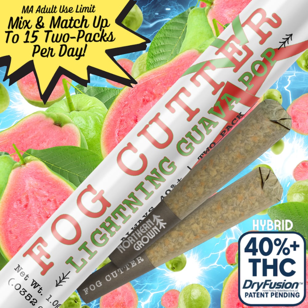 Fog Cutter - Lightning Guava Pop Infused Hydro Pre-Roll 0.5g 2pk (1g) Fog Cutter - Lightning Guava Pop Infused Hydro Pre-Roll 0.5g 2pk (1g)