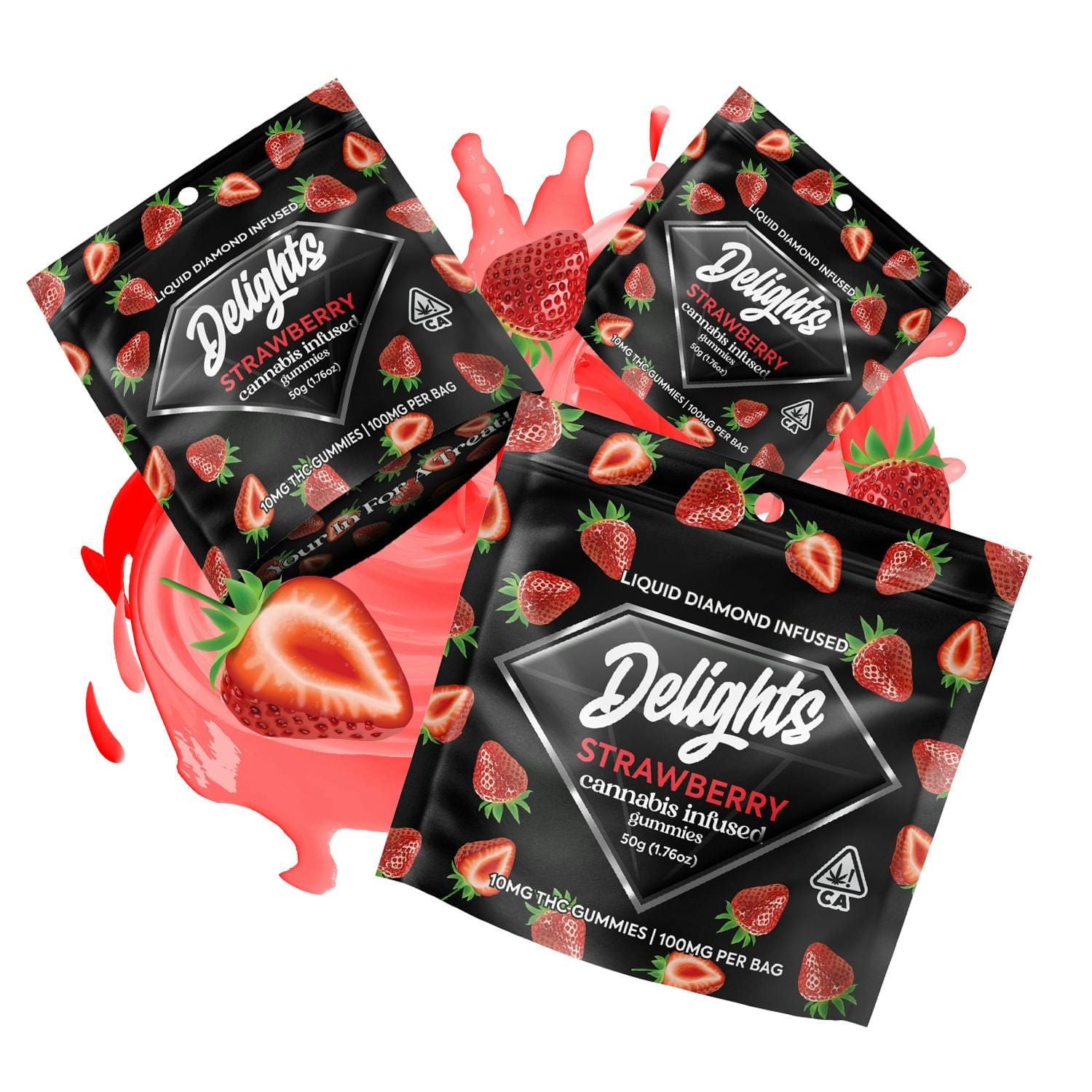 Strawberry [10pk] (100mg)