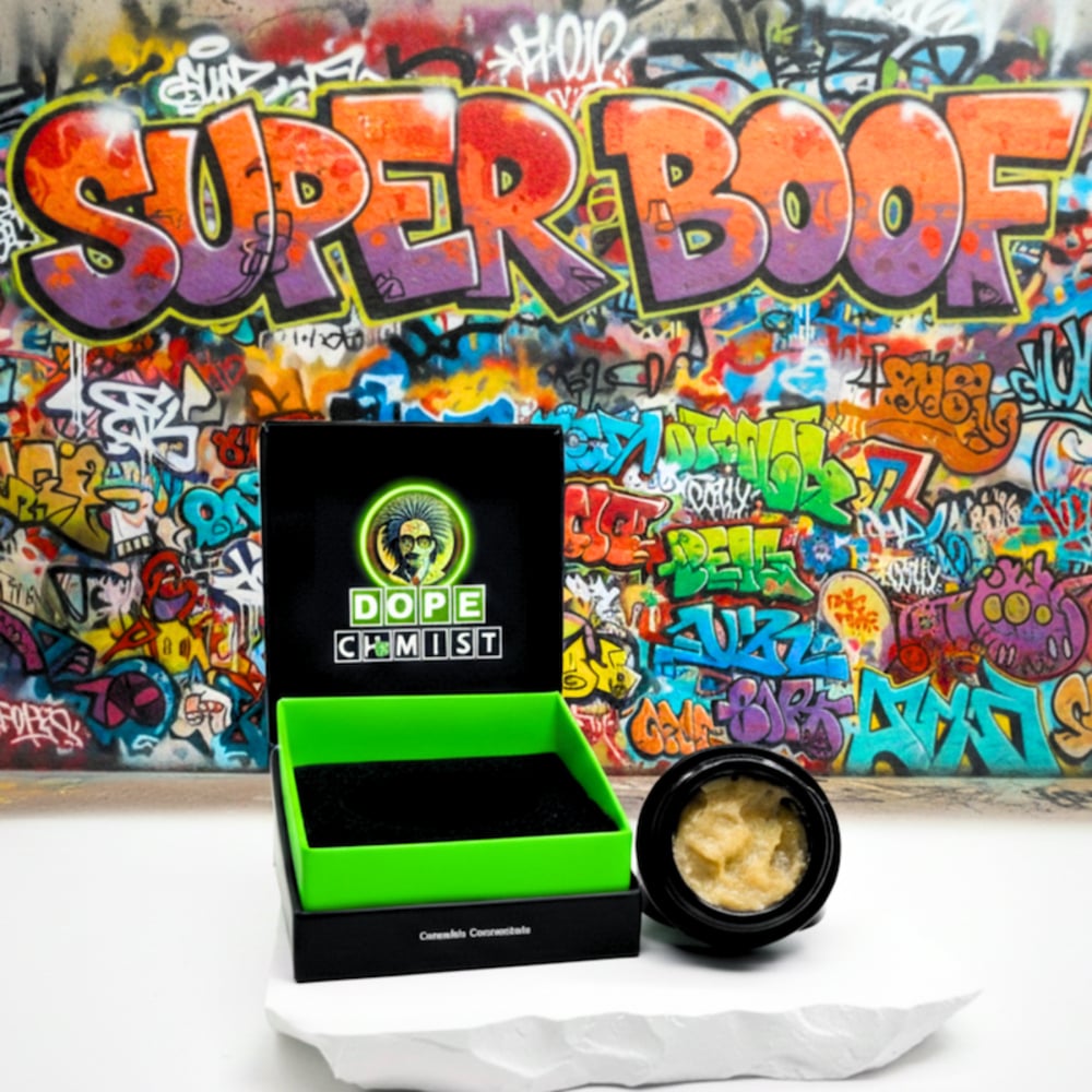 Dope Chemist  Super Boof Live Hash Rosin