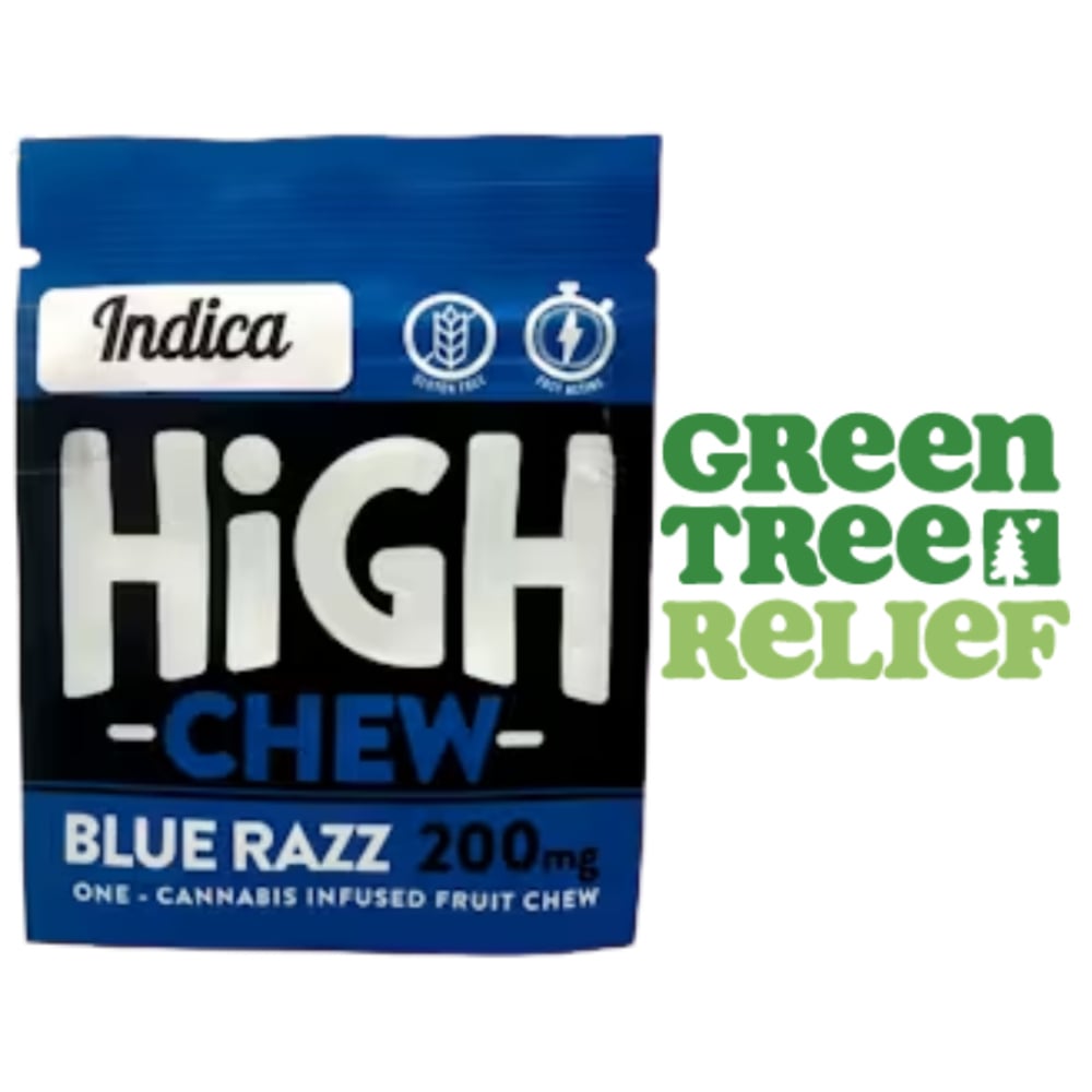 Shop Blue Razz [1pk] (200mg) | Green Tree Relief - Coldwater