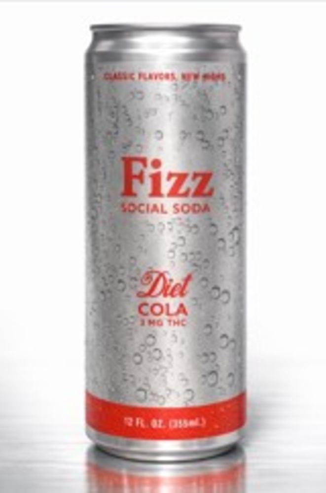 Fizz 3mg Diet Cola 12oz
