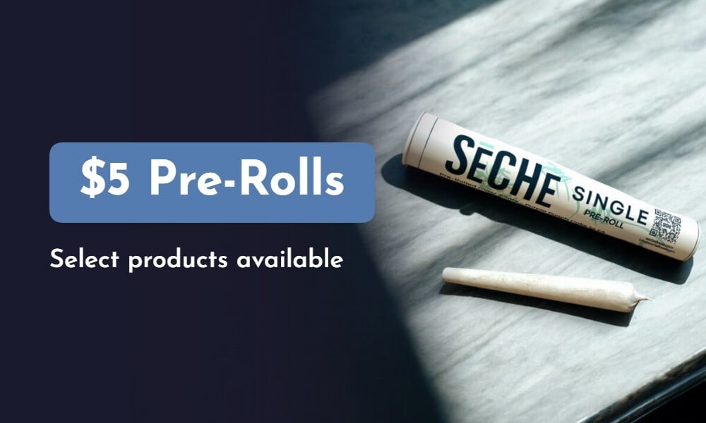 $5 selected 1g Pre-Roll special