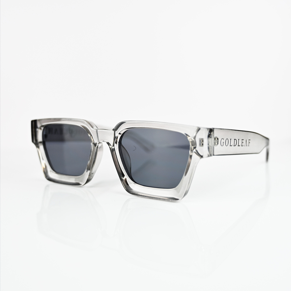 Wide Frame Sunglasses -Smokey Gray