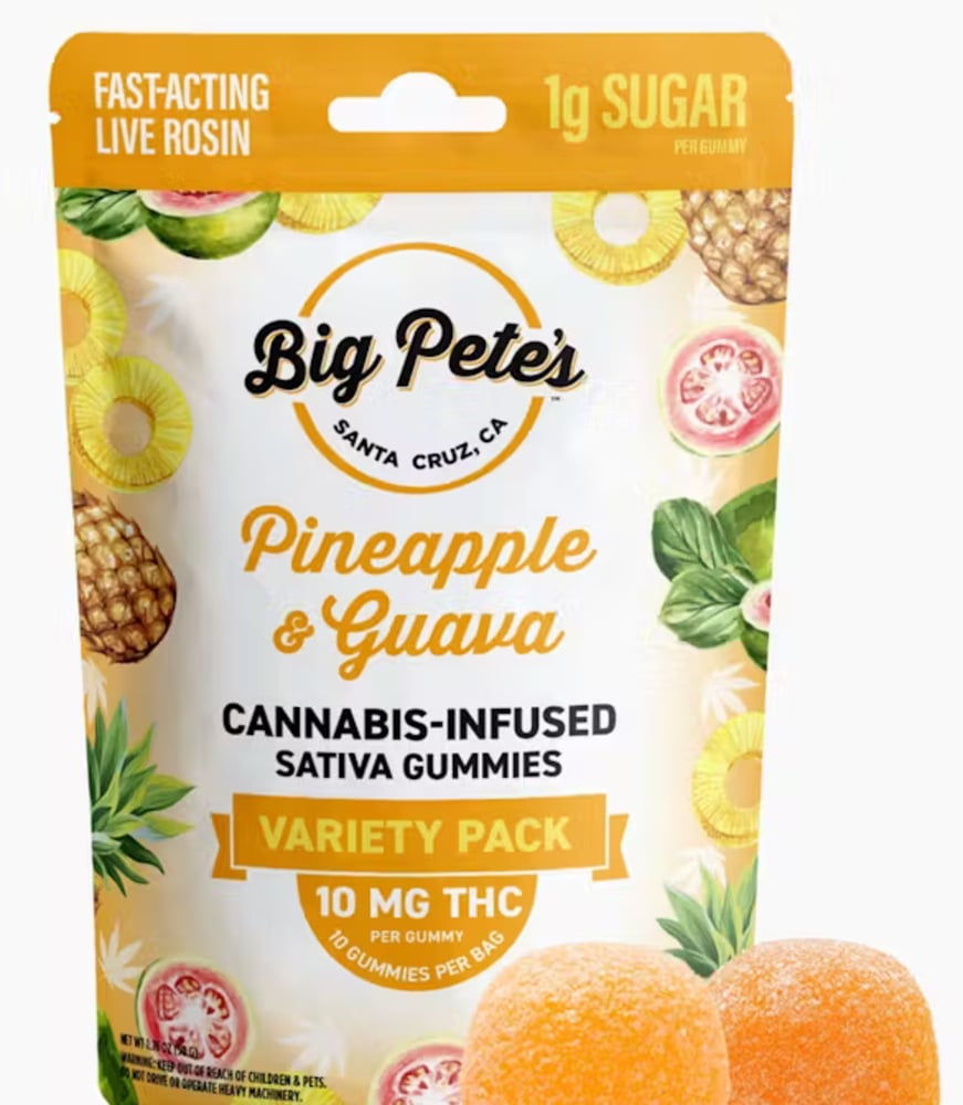 Pineapple & Guava - Sativa [10pk] (100mg)