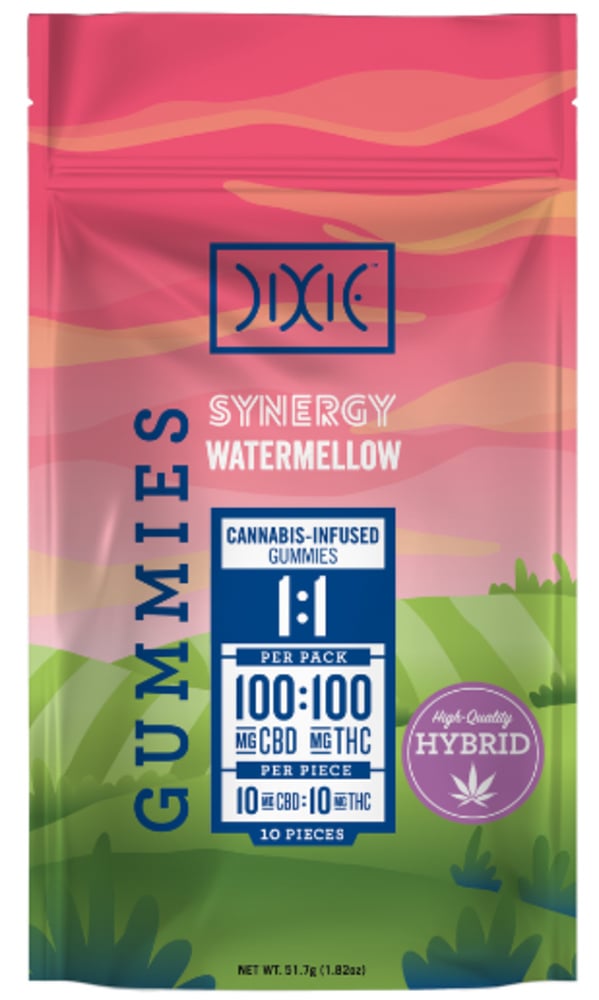 SYNERGY Watermellow 1:1 [10pk] (100mg CBD/100mg THC)