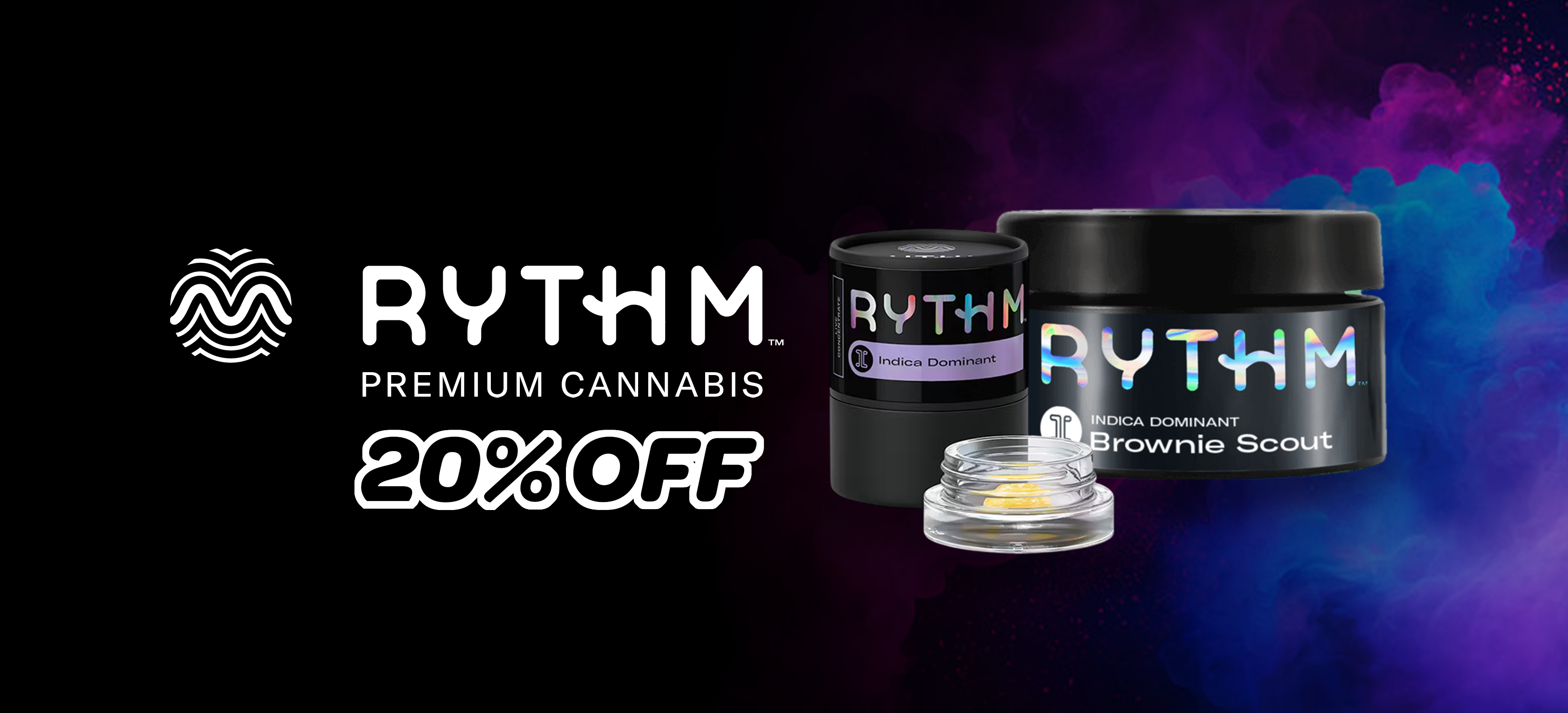 Rythm 20% off! special