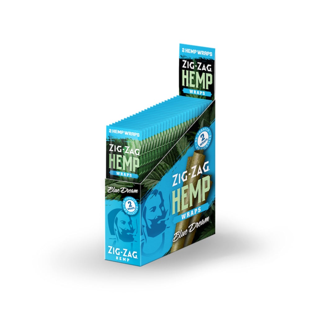 Zig-Zag Hemp Wraps - Blue Dream product photo