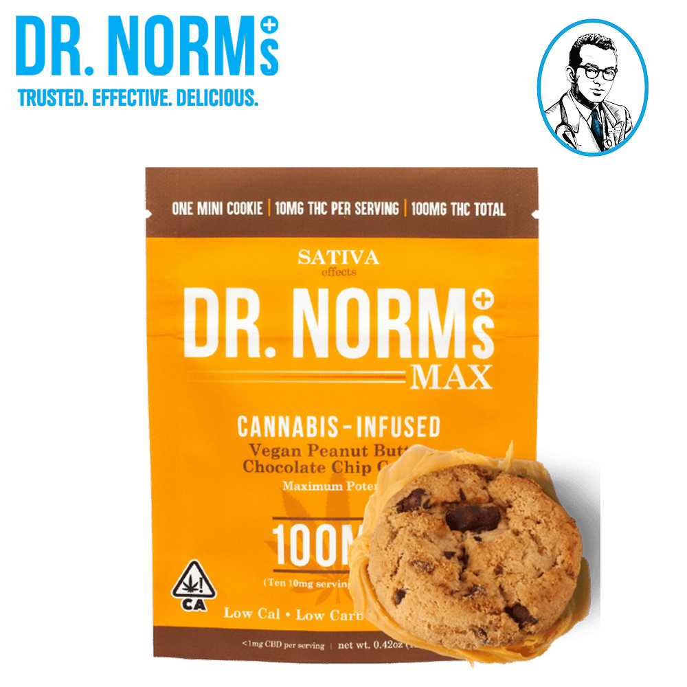Vegan Peanut Butter Chocolate Chip [1pk] (100mg)