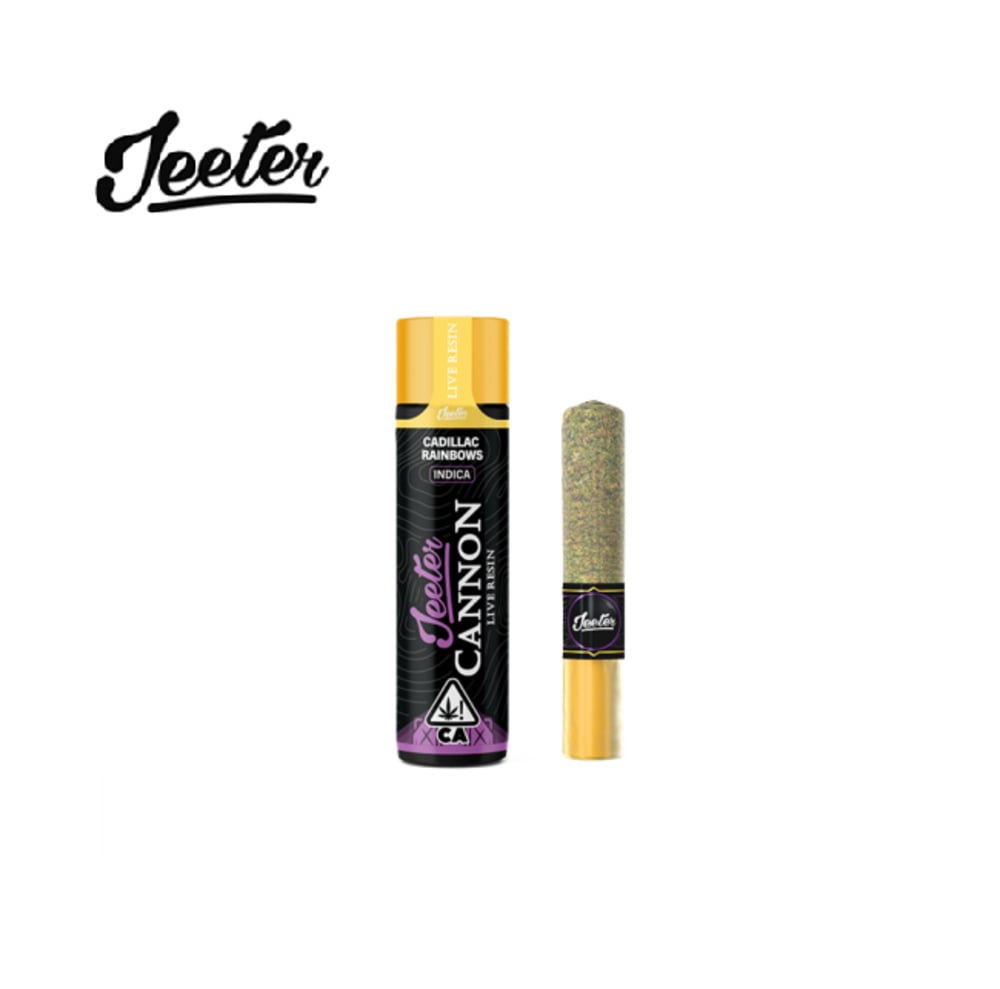 CADILLAC RAINBOWS 1.3G LIVE RESIN INFUSED CANNON PREROLL