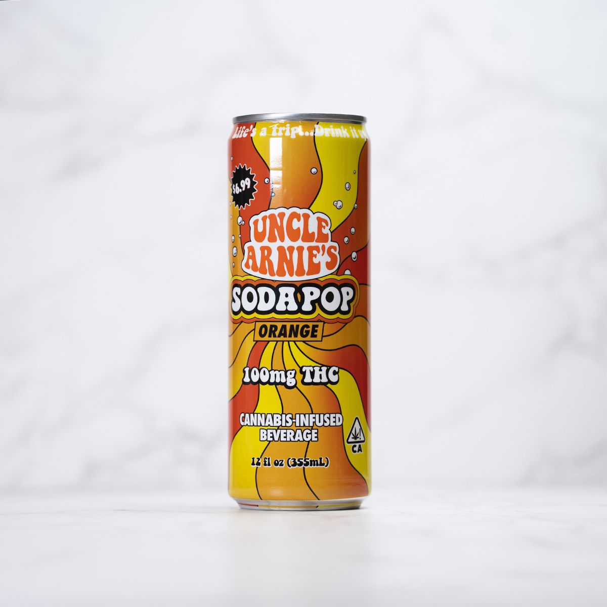 UNCLE ARNIE'S - ORANGE - SODA - (12 FL OZ) - [100MG]