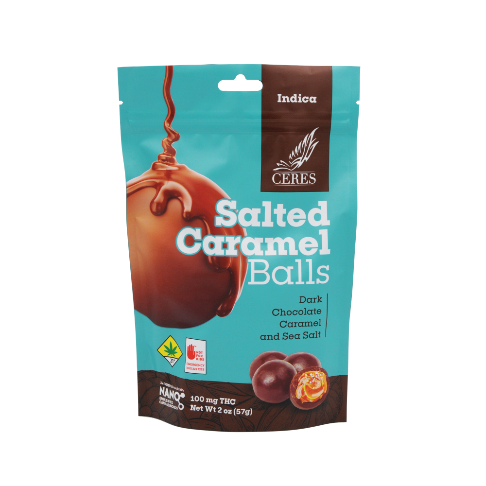 Salted Caramel Balls - Indica [10pk] (100mg)